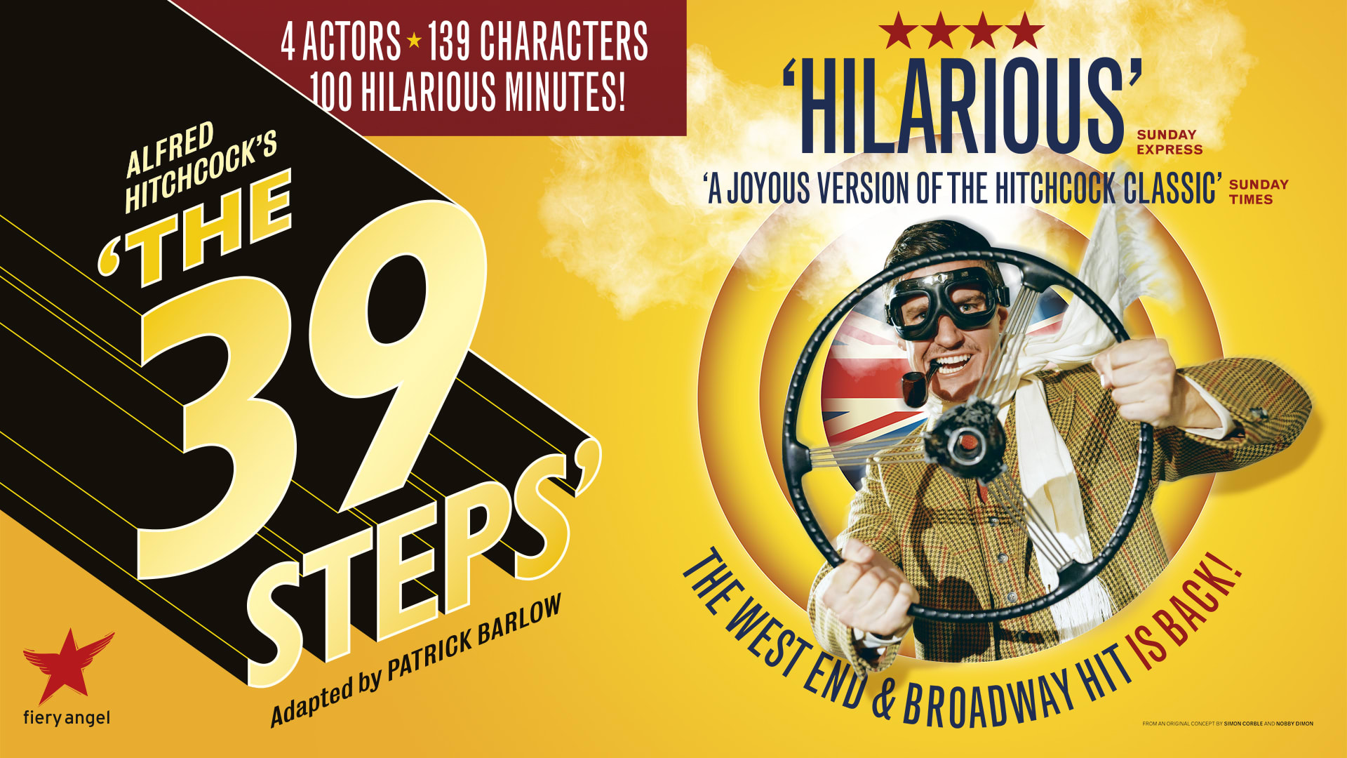The 39 steps tickets tours dates atg tickets